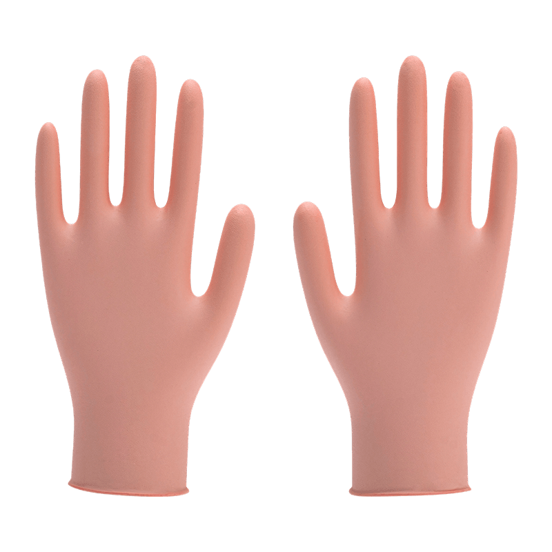 Guantes médicos de nitrilo en polvo XS de 9 pulgadas