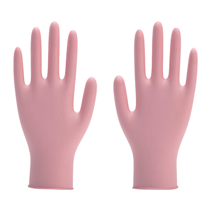 Guantes de nitrilo sin polvo de calidad alimentaria XXL de 9 pulgadas