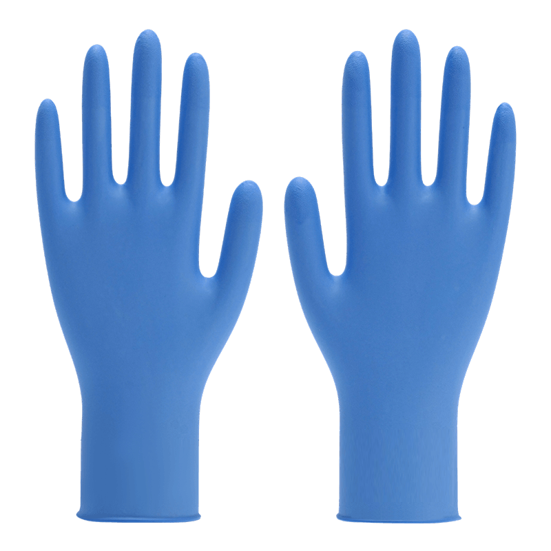 Guantes de nitrilo texturizados XS Medical de 12 pulgadas