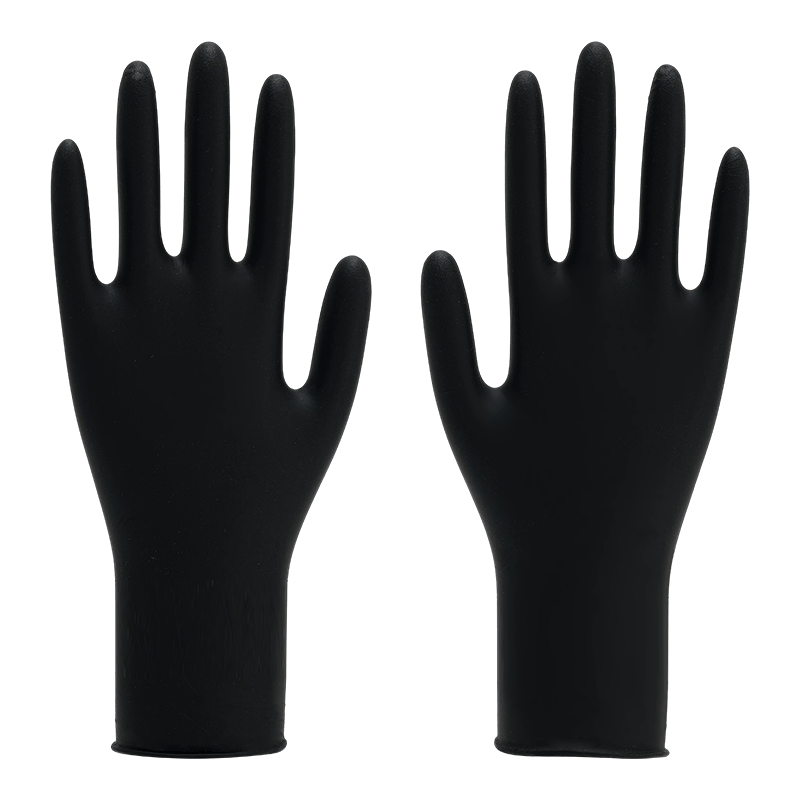 Guantes de nitrilo texturizados industriales XXL de 12 pulgadas