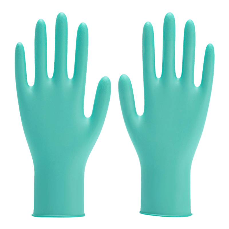 Guantes de nitrilo en polvo de grado alimenticio de 12 pulgadas L