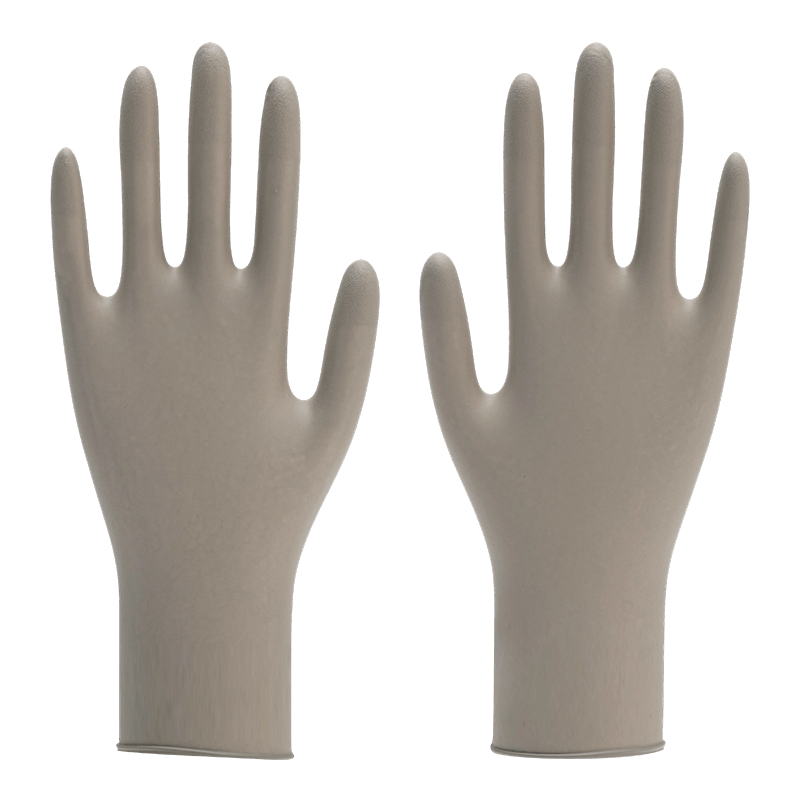 Guantes industriales de nitrilo sin polvo XL de 12 pulgadas