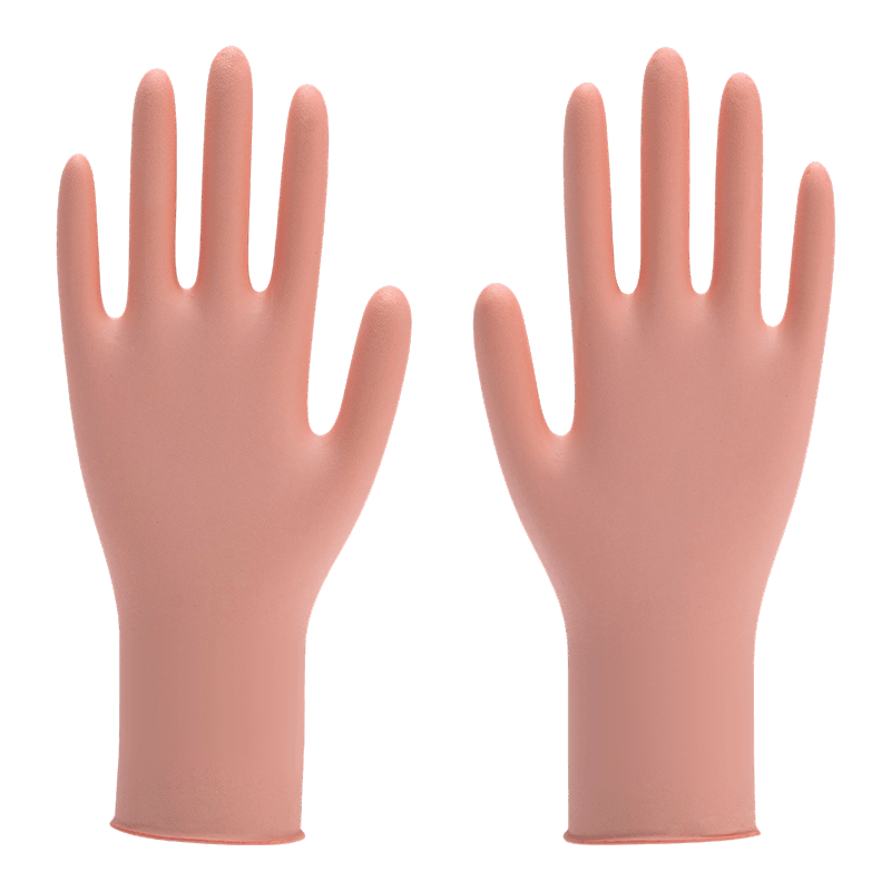 Guantes de nitrilo texturizados industriales XL de 12 pulgadas