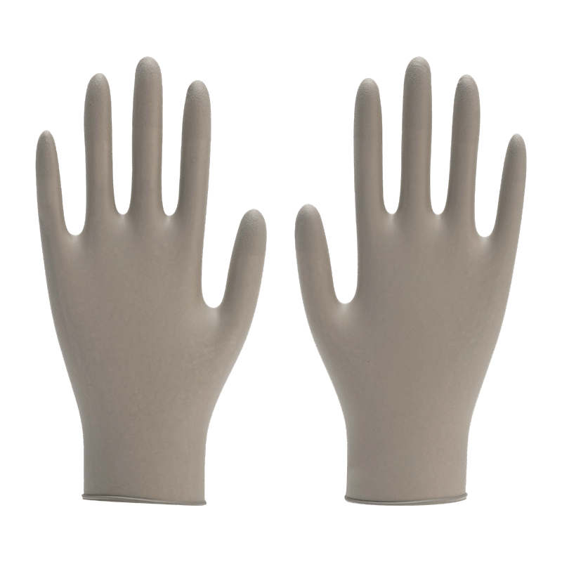 Guantes de nitrilo sin polvo XXL de protección de bioseguridad de 9 pulgadas